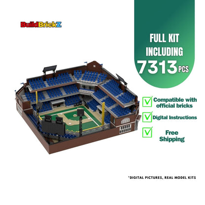 Town Baseball Stadium - 7313 Pieces Building Set