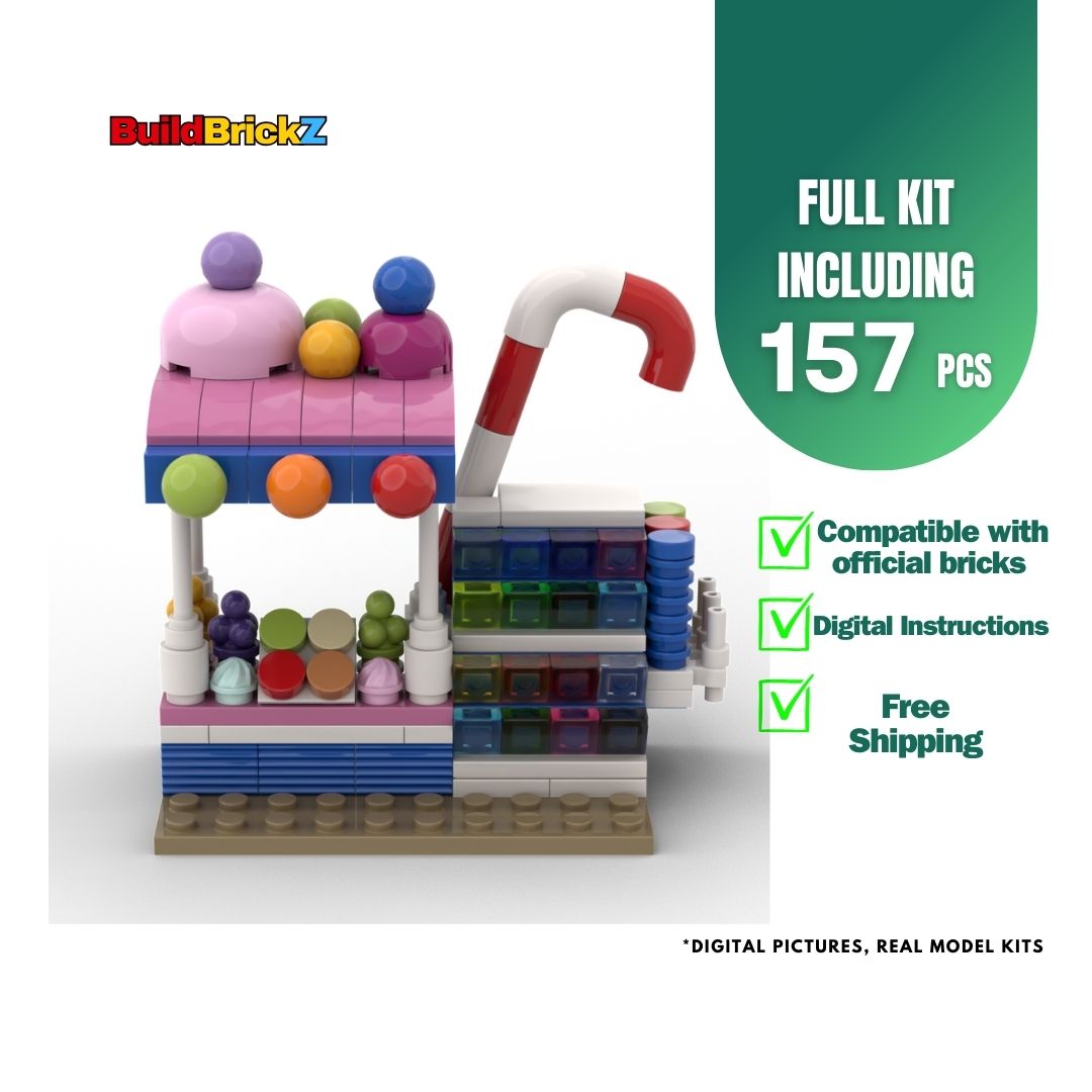 Candy Stand - 157 Pieces Building Set