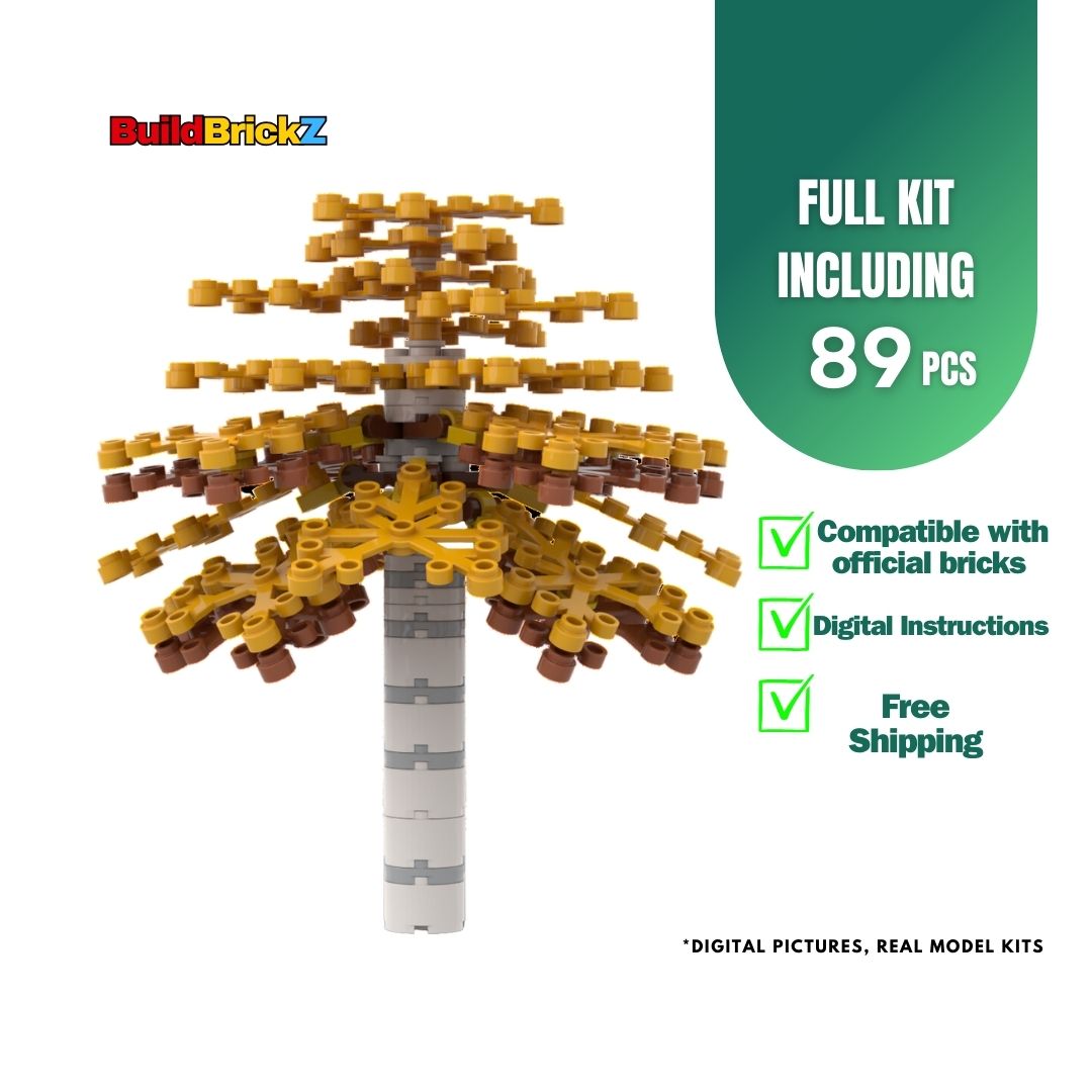 Yellow Tree - 89 Pieces Building Set