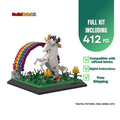 Unicorn - 412 Pieces Building Set